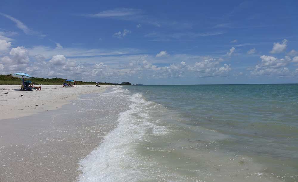 einsamer Strand
