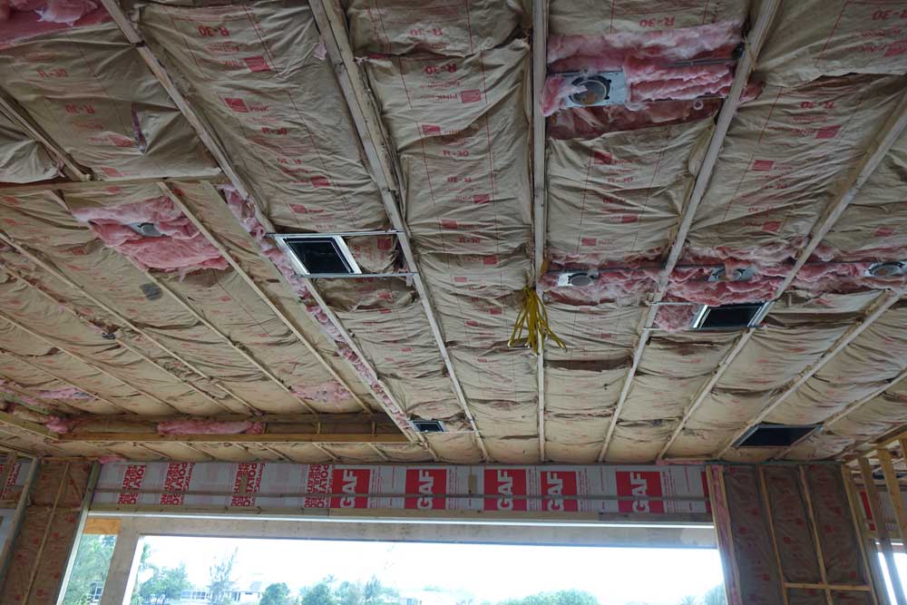 Innendämmung Decke
