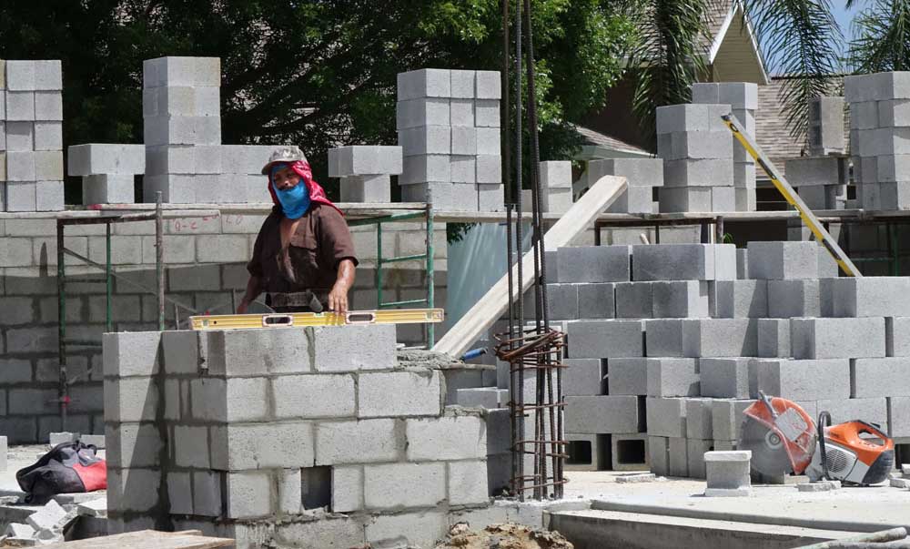 Baubericht Rohbau mauern