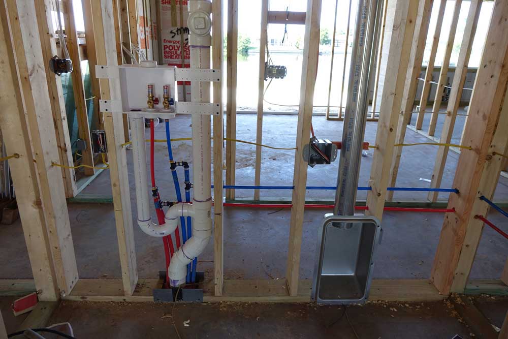 Installation im Utility Room