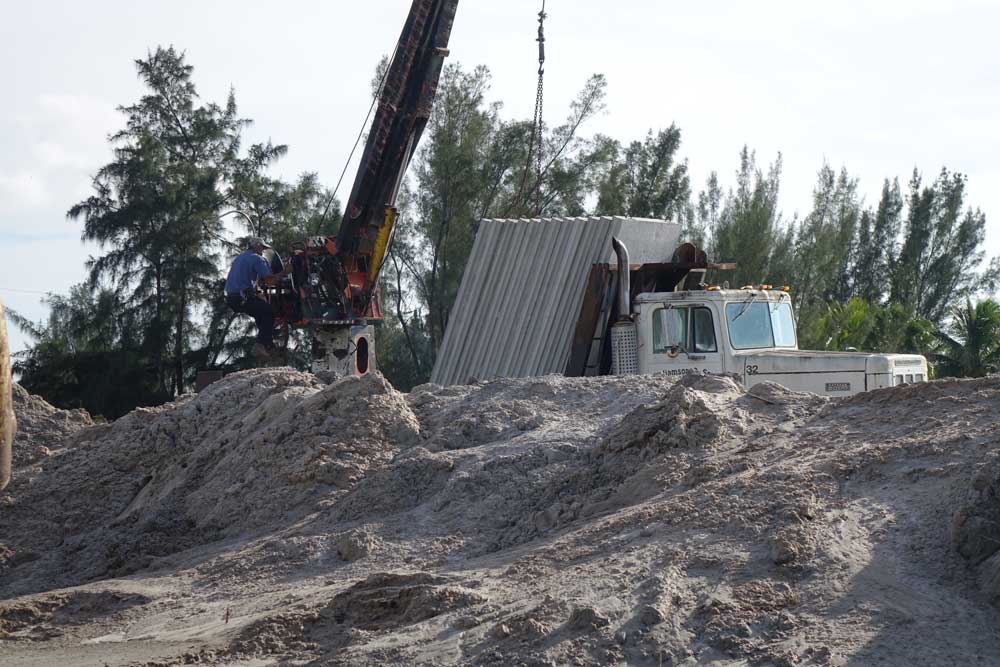 Betonsegmente geliefert