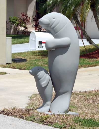 Manatee Briefkasten