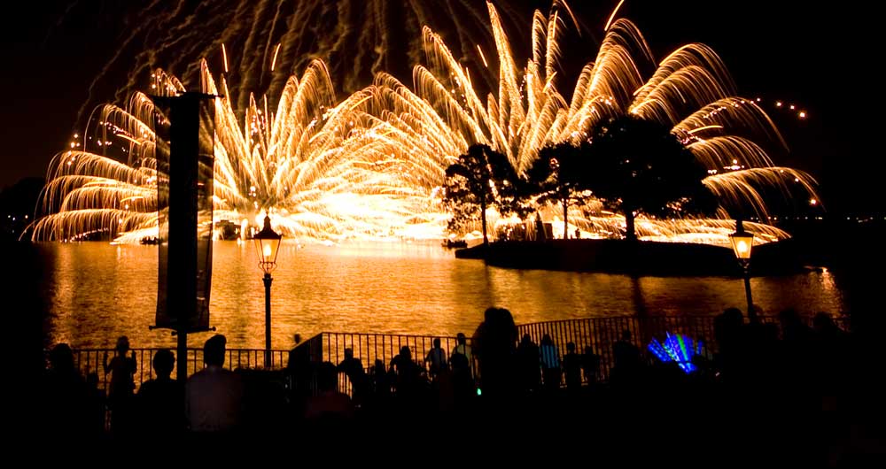 Epcot-Feuerwerk Feuerwerk Epcot