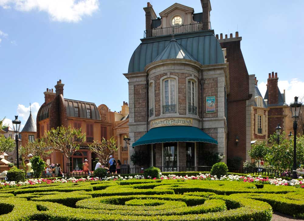 Epcot-Frankreich Frankreich-Pavillon im Epcot