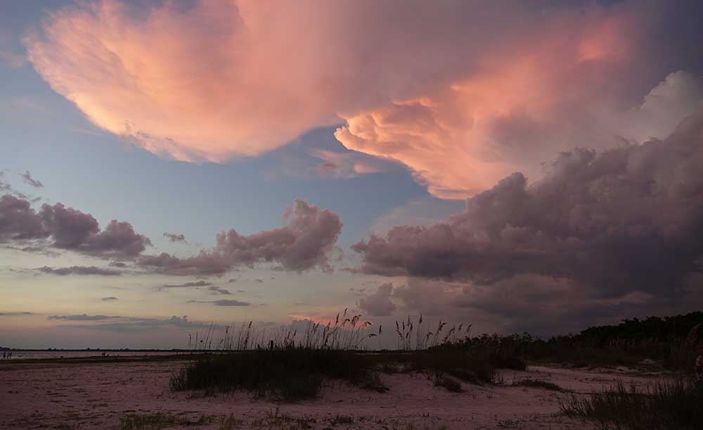 Sunset am Bowditch Point Park