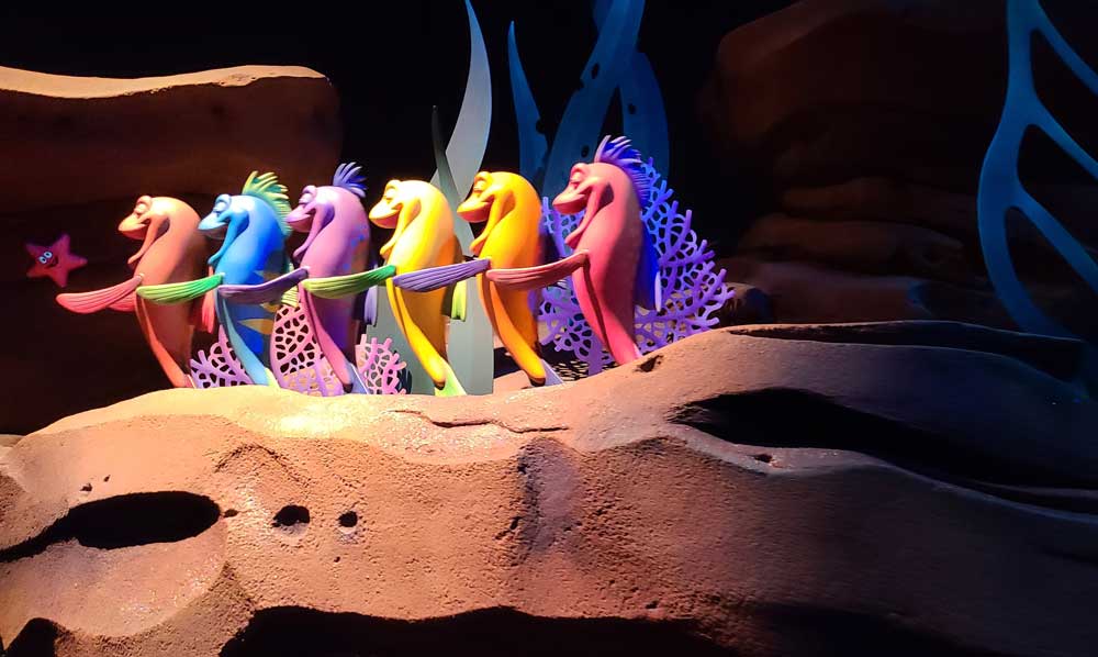 Animierte Fische aus Arielle