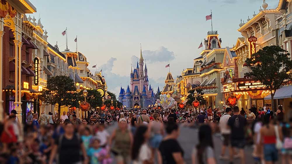Abendstimmung in der Mainstreet