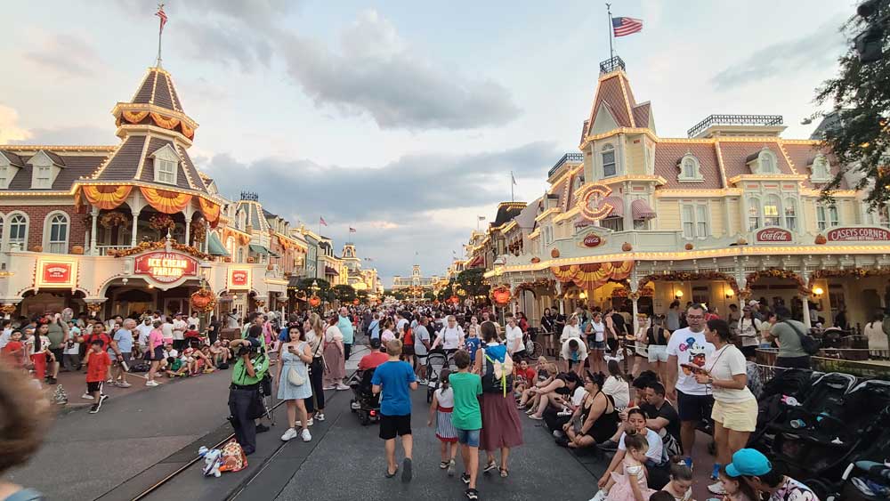 Mainstreet zur Dämmerung