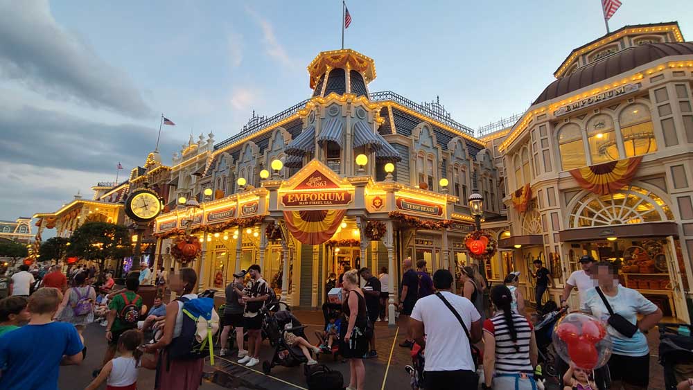 Magic Kingdom am Abend