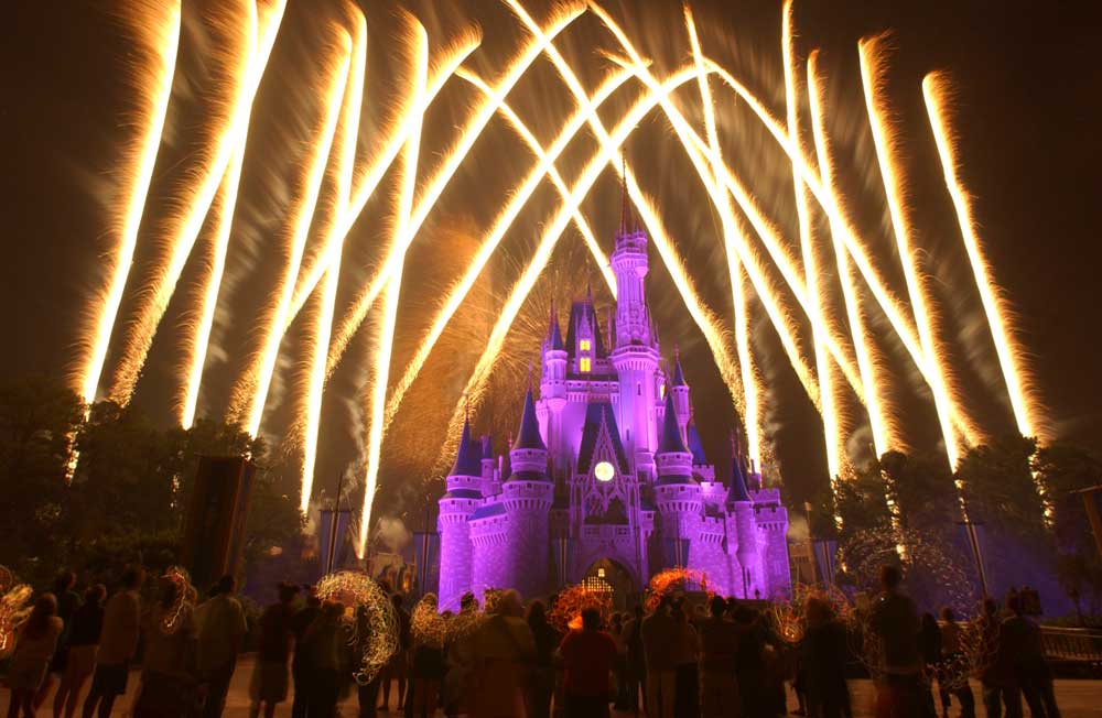 Feuerwerk im Magic kingdom