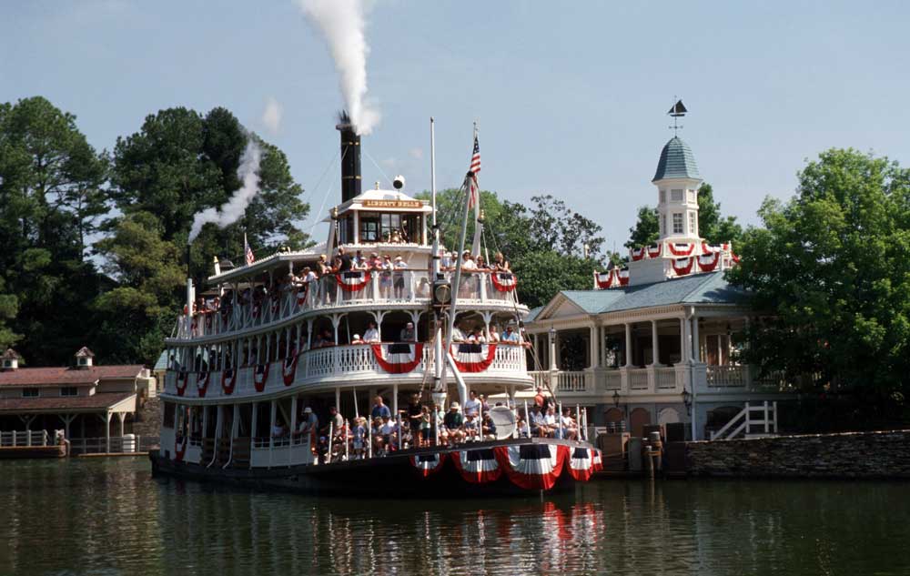 Schaufelraddampfer im Magic Kingdom