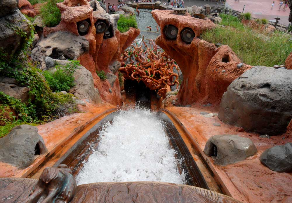 Splash Mountain im Frontierland