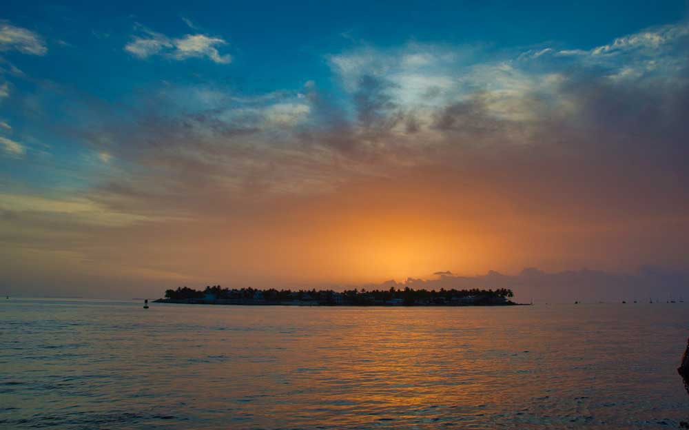 Sunset am Mallory Square