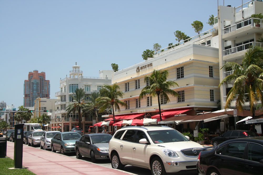 Blick über den Ocean Drive