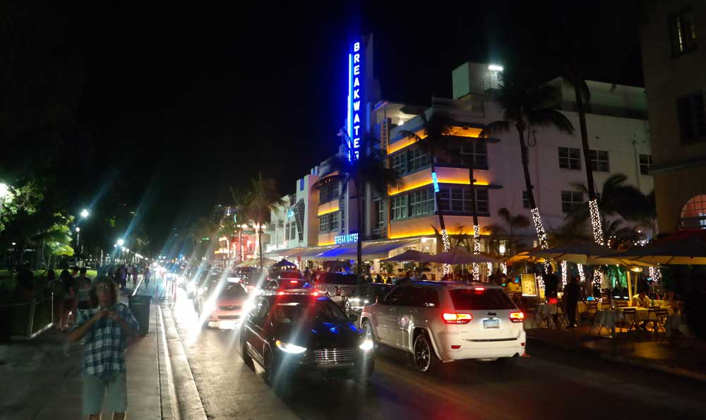Nachtleben Ocean Drive