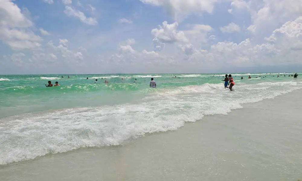 Siesta Key Beach im Sommer