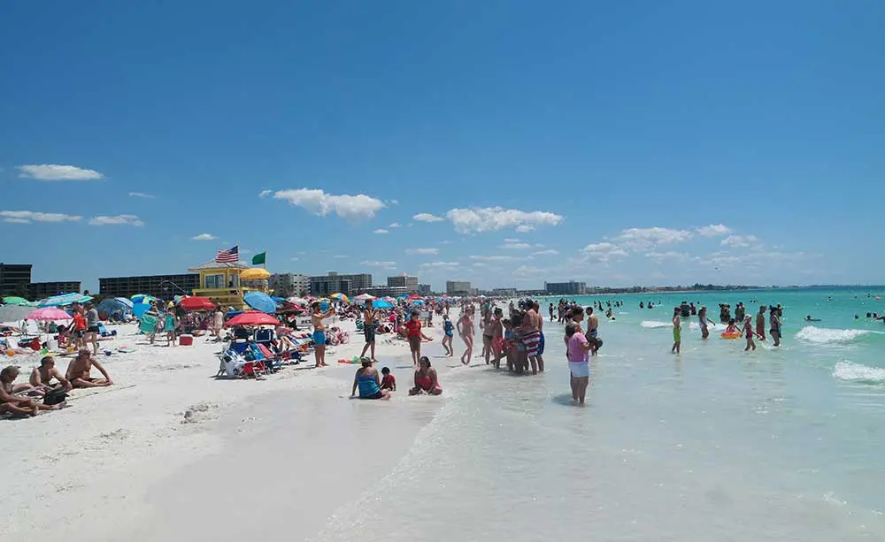 Snowbirds und Springbreak am Siesta Key