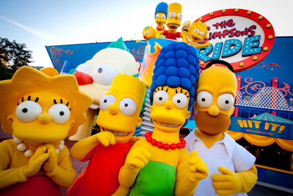 Universal-Studios-Simpsons Universal Orlando The Simpsons