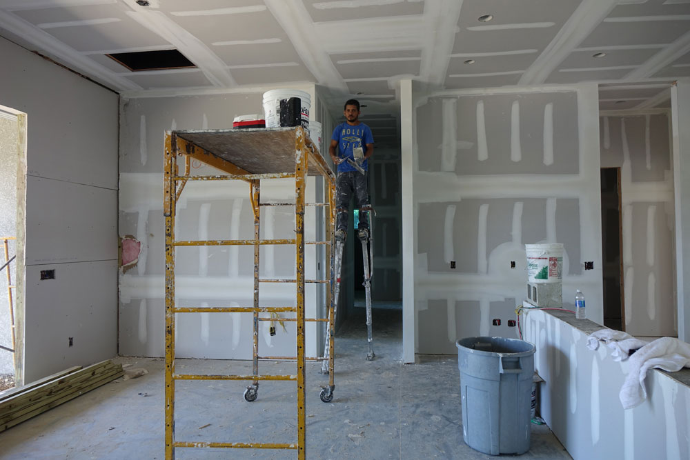 fast fertig im Wohnzimmer