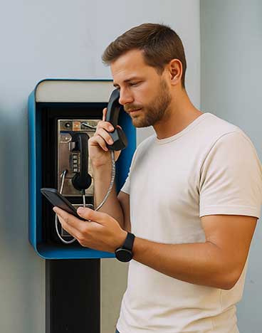 Reiseplanung Telefon und Internet