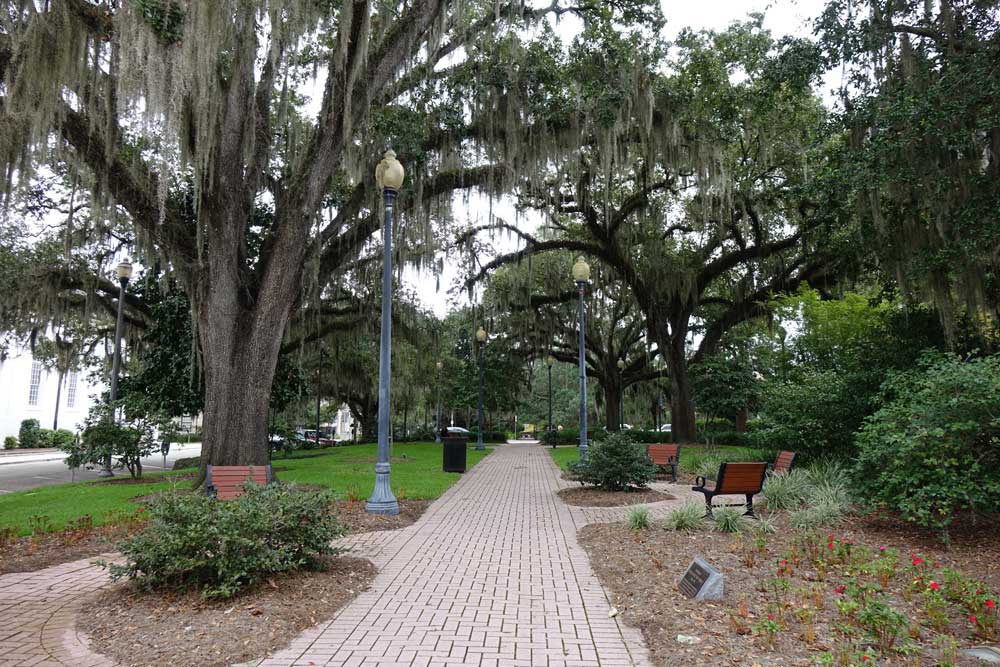 Kleiner Park neben dem alten Capitol