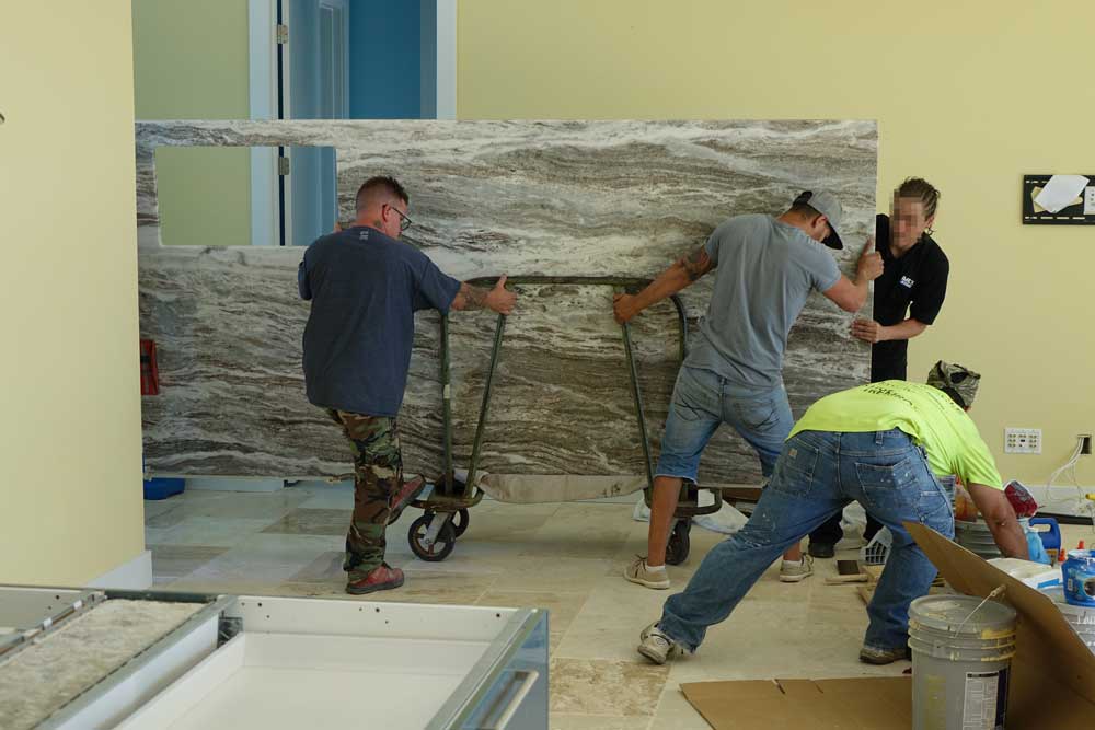 Granit Arbeitsplatte