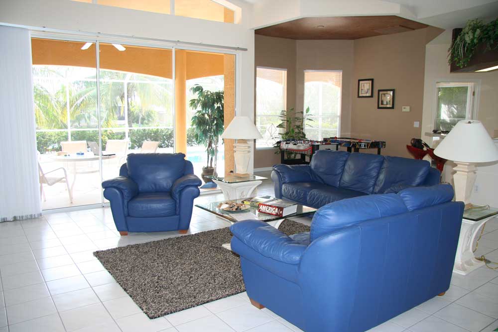Ferienhaus Wohnzimmer