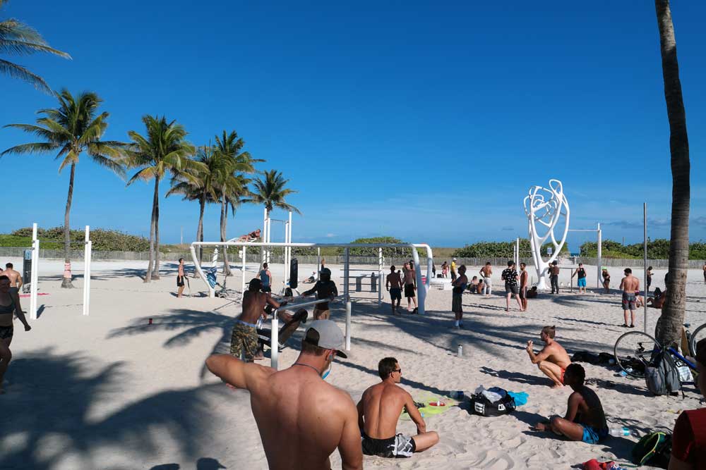 Muscle Beach South Beach Miami Beach