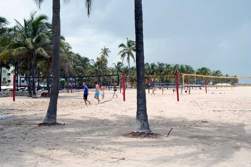 Volleyball South Beach in Miami Beach